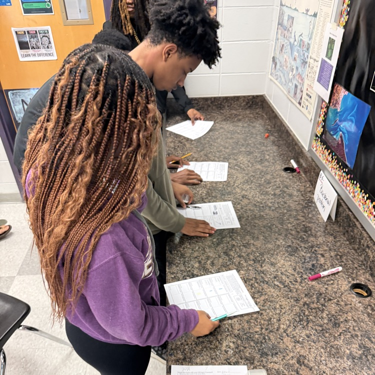 This week Environmental Science students modeled the movement of molecules through the water and nitrogen cycles, then observed root nodules on peanut plants.
