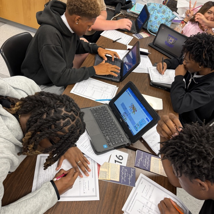 Students in Mrs Jarrett’s Civics class participated in an escape room filled with constitutional facts to celebrate Constitution day on Sept 17th.