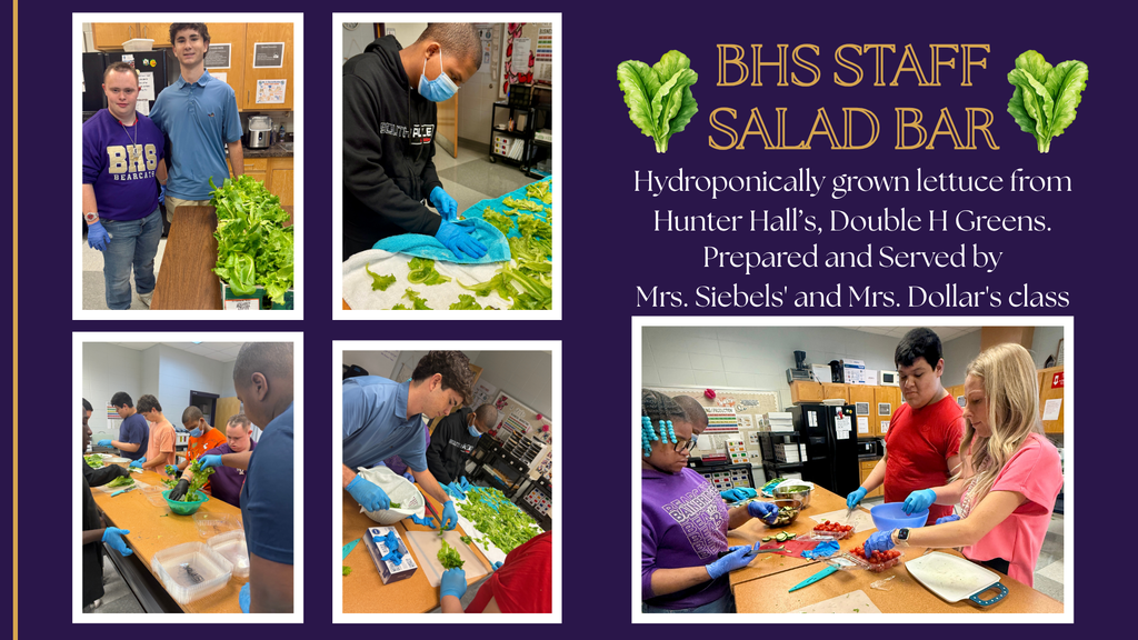 BHS Staff Salad Bar