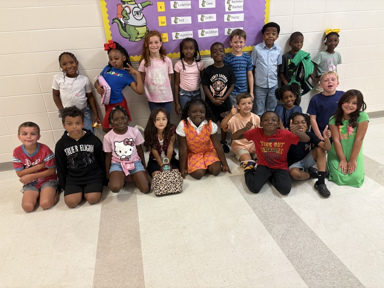 Ms. McMillan’s class came in 2nd place as Greater Gators