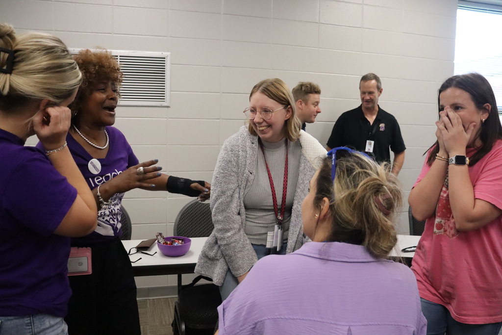 Decatur County Schools educators connect, laugh, and learn together during New Teacher Induction.