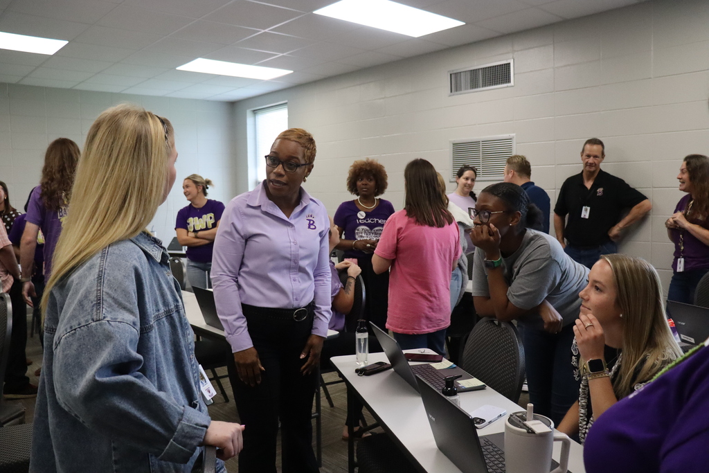 Decatur County Schools educators connect, laugh, and learn together during New Teacher Induction.