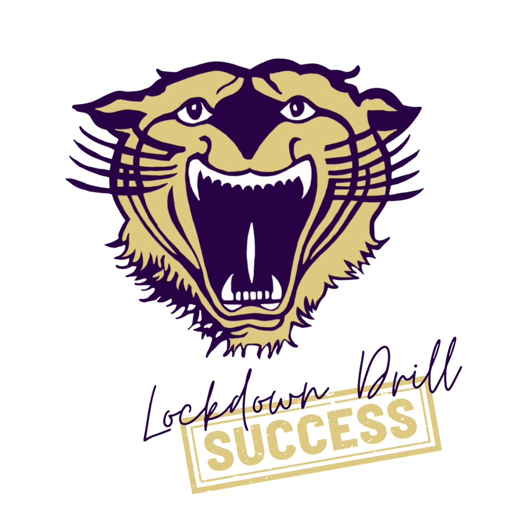 bearcat lockdown drill success graphic