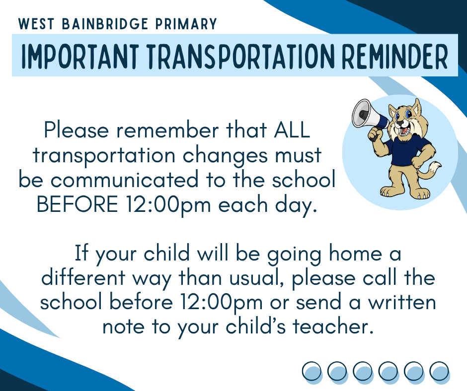 Transportation change flyer english