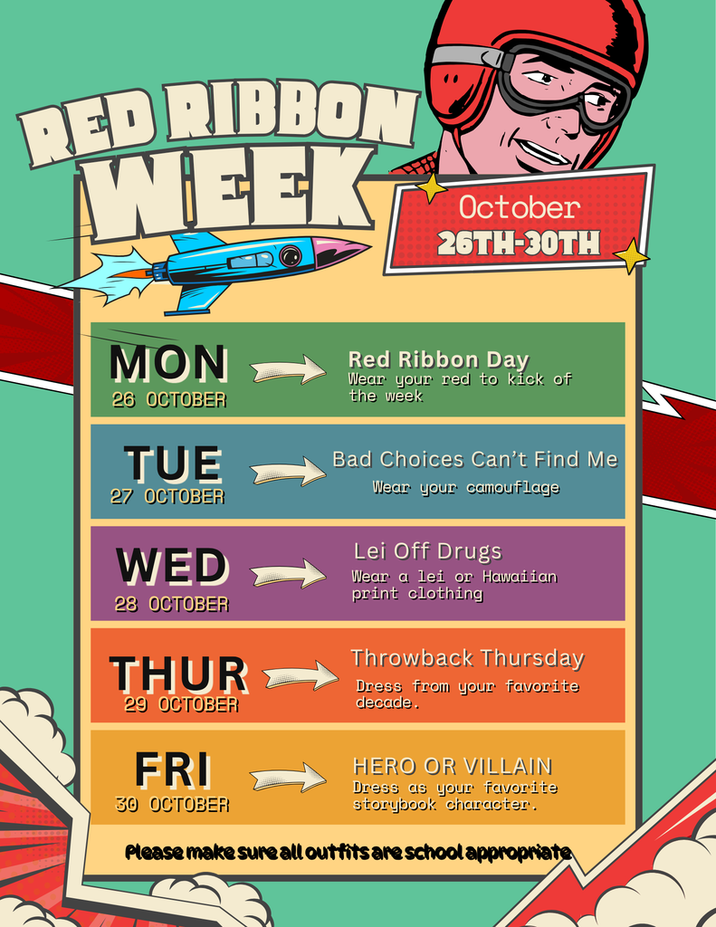 Red Ribbon Week flyer
