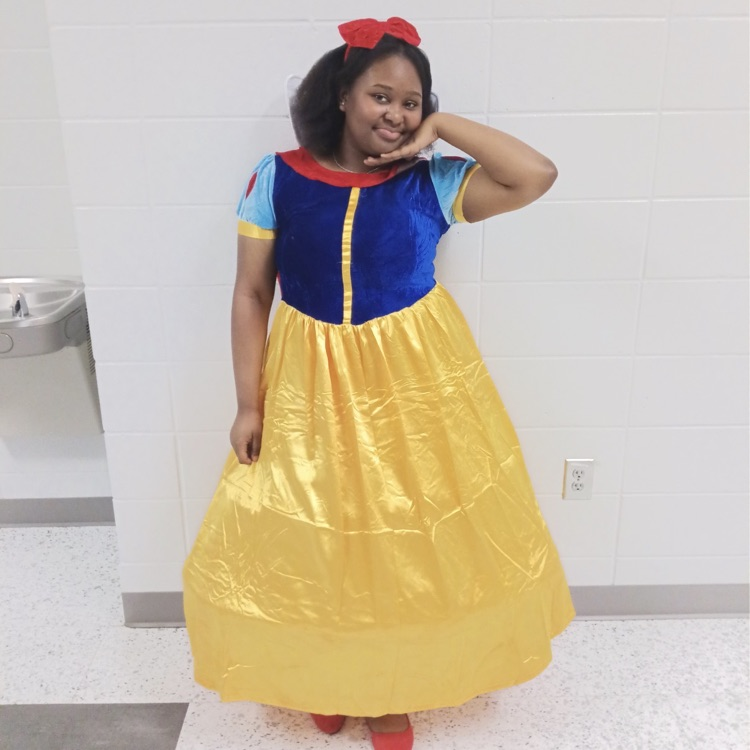 There were many characters roaming the halls today- HOCO Day 1- Disney vs Marvell