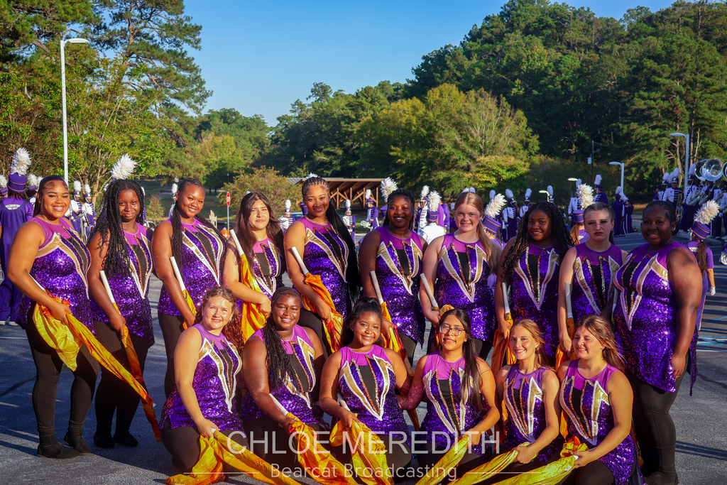 Color Guard at competition