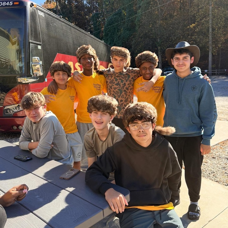 Students on the GA Studies Trip