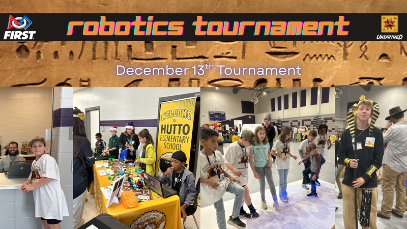 Students enjoying activities at the December 13th tournament for FIRST LEGO LEAGUE