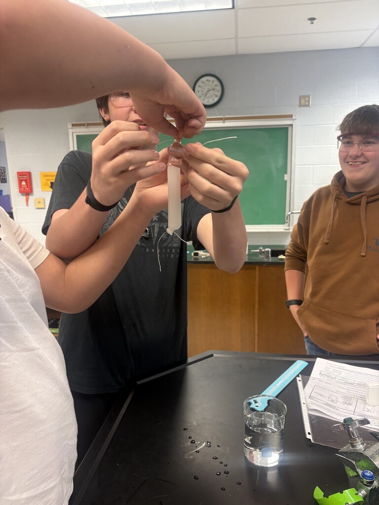 In Honors Biology, we used something called dialysis tubing to represent the cell membrane and how molecules move across the membrane.  They had to set up the dialysis tubing themselves- which is by itself a difficult task.  