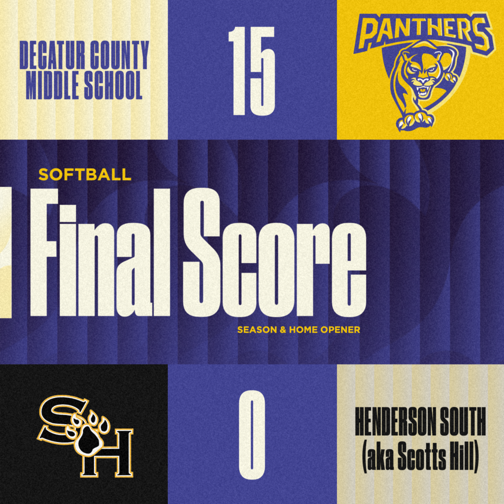 DCMS Softball defeated Henderson South by the score of 15-0
