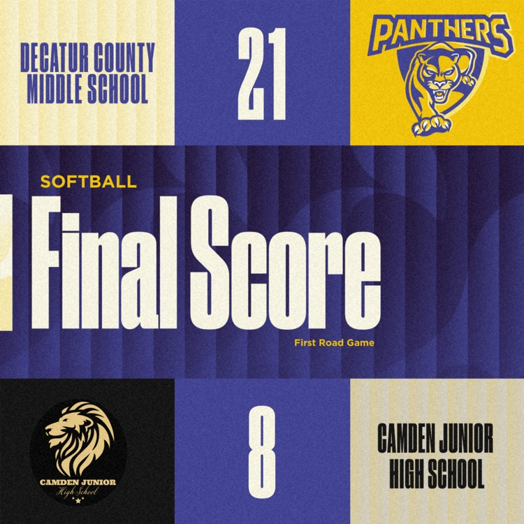 DCMS softball defeated Camden 21-8