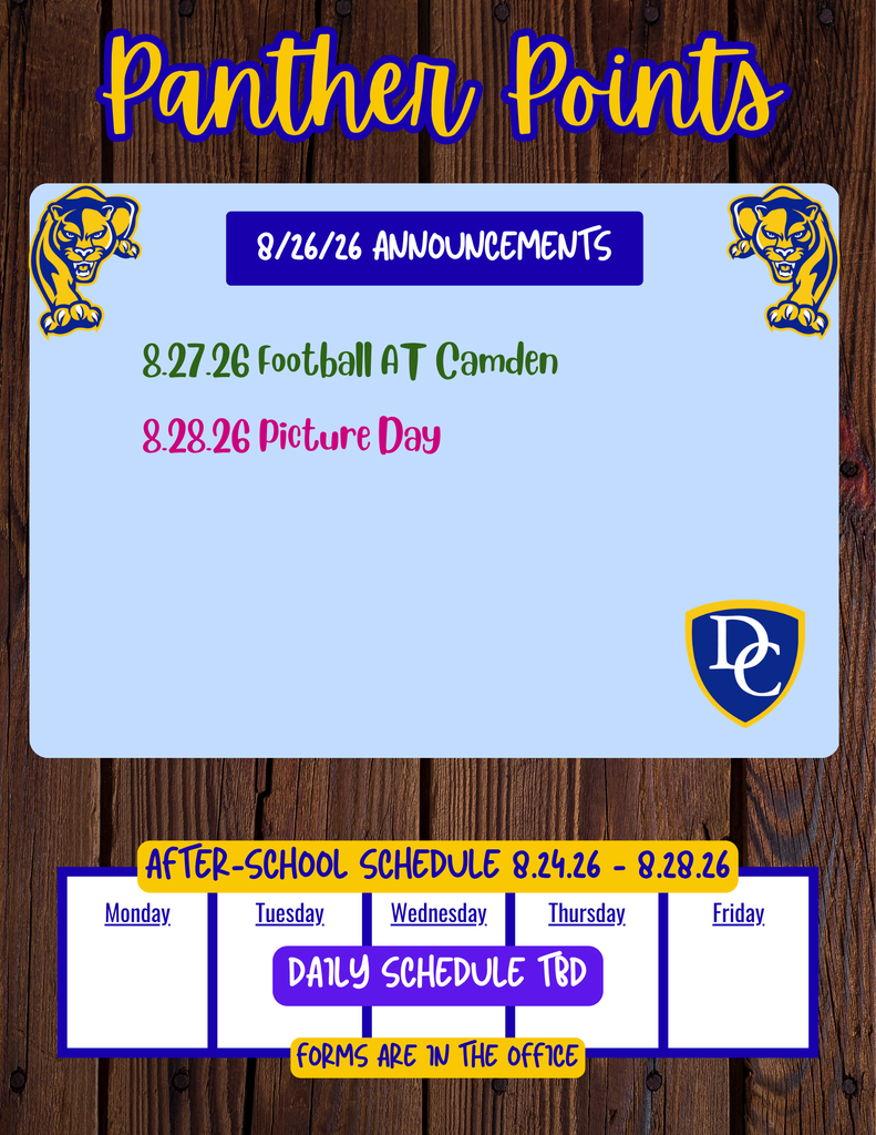 Panther Points 8-26-26