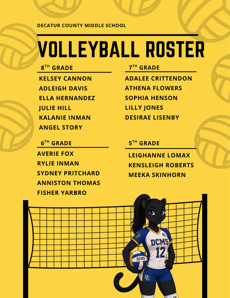 2026-2027 Volleyball Roster
