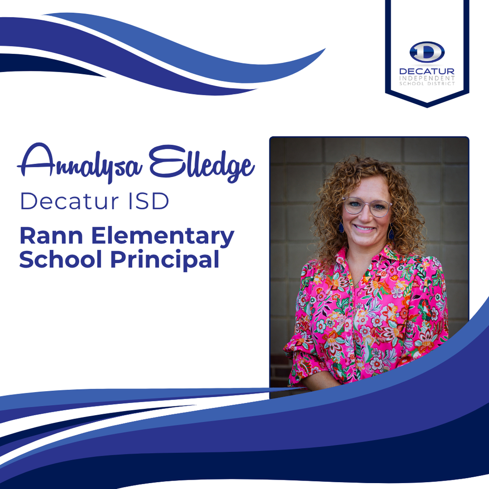 Annalysa Elledge named Rann Elementary Principal
