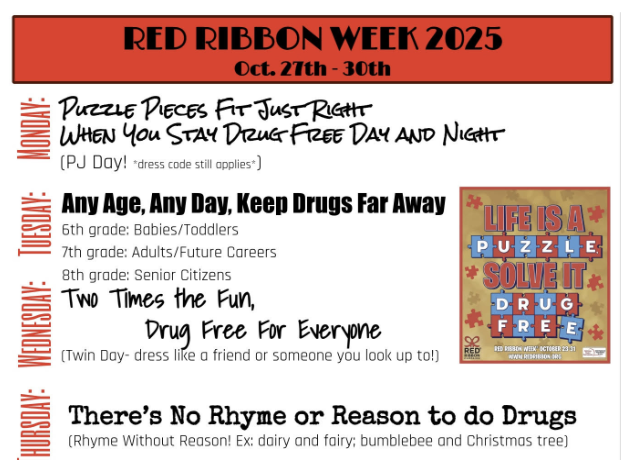 REd Ribbon Week Flyer