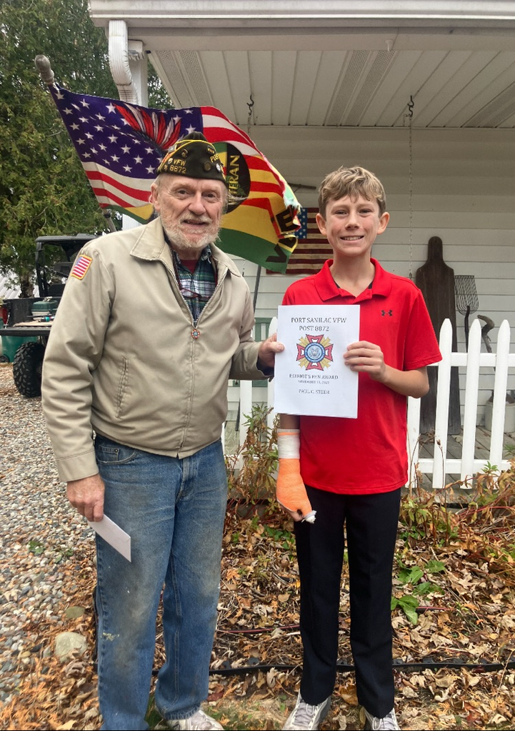 Patriot’s Pen Award Winner