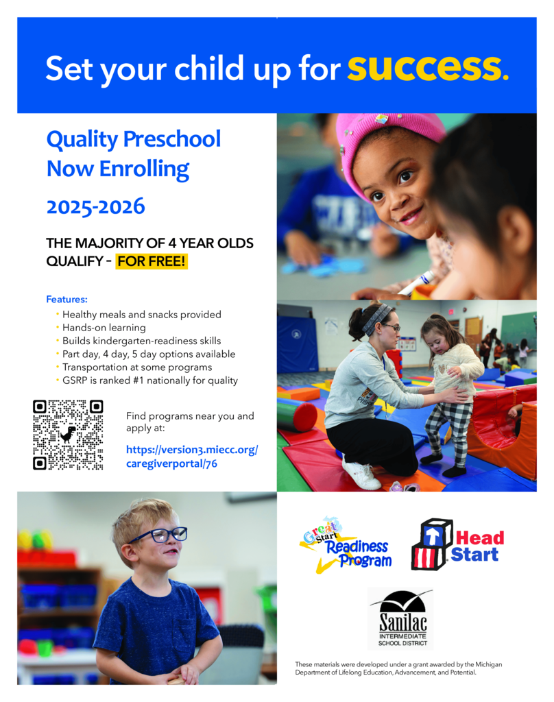 Now Enrolling for preschool!