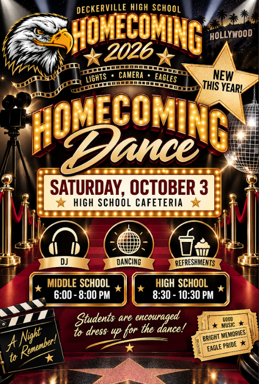HOCO DANCE SATURDAY 10/03