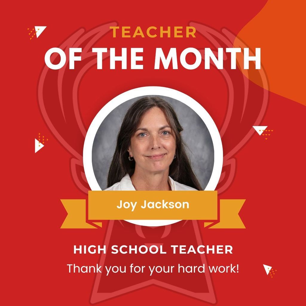 Teacher of the Month