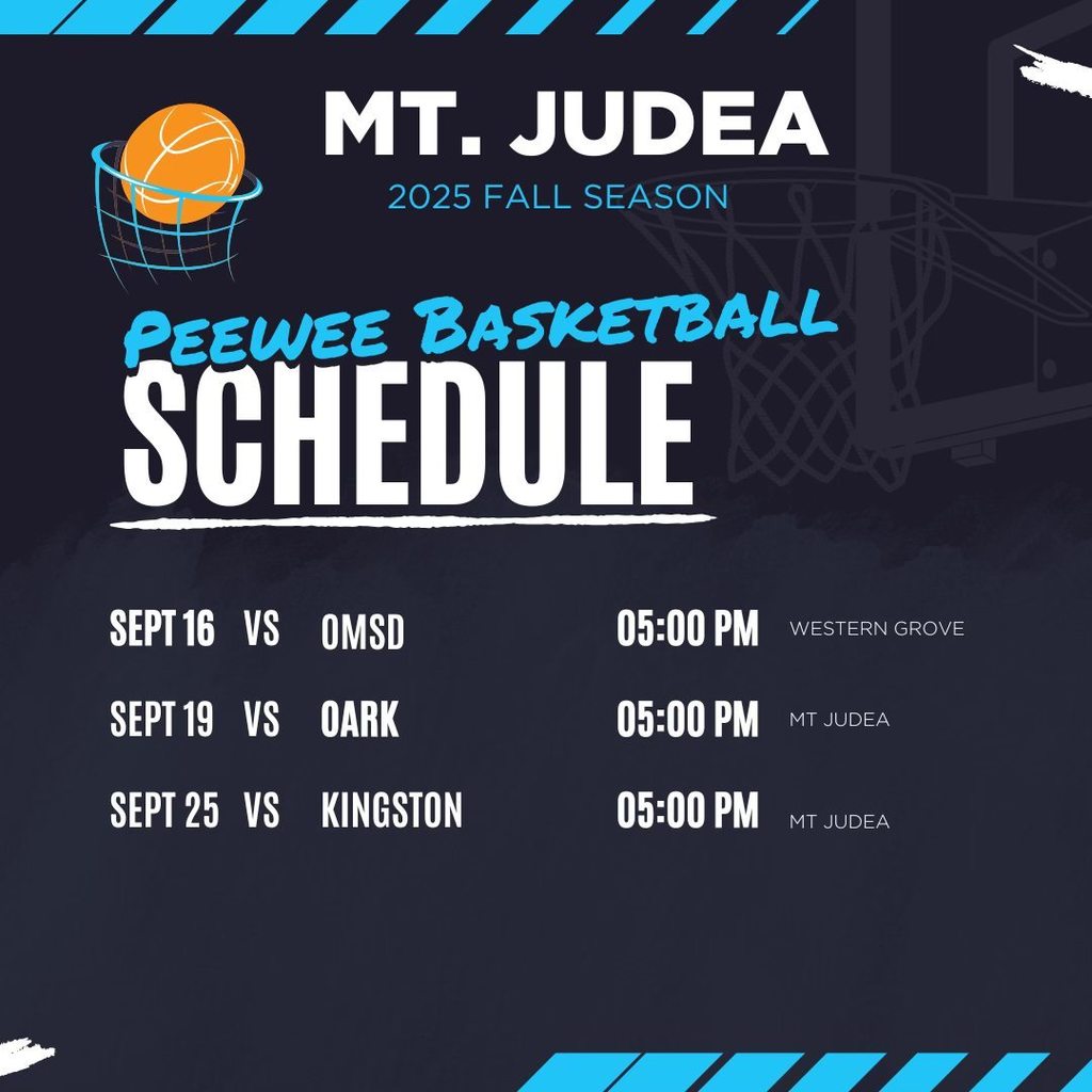 Mt. Judea PeeWee Basketball
