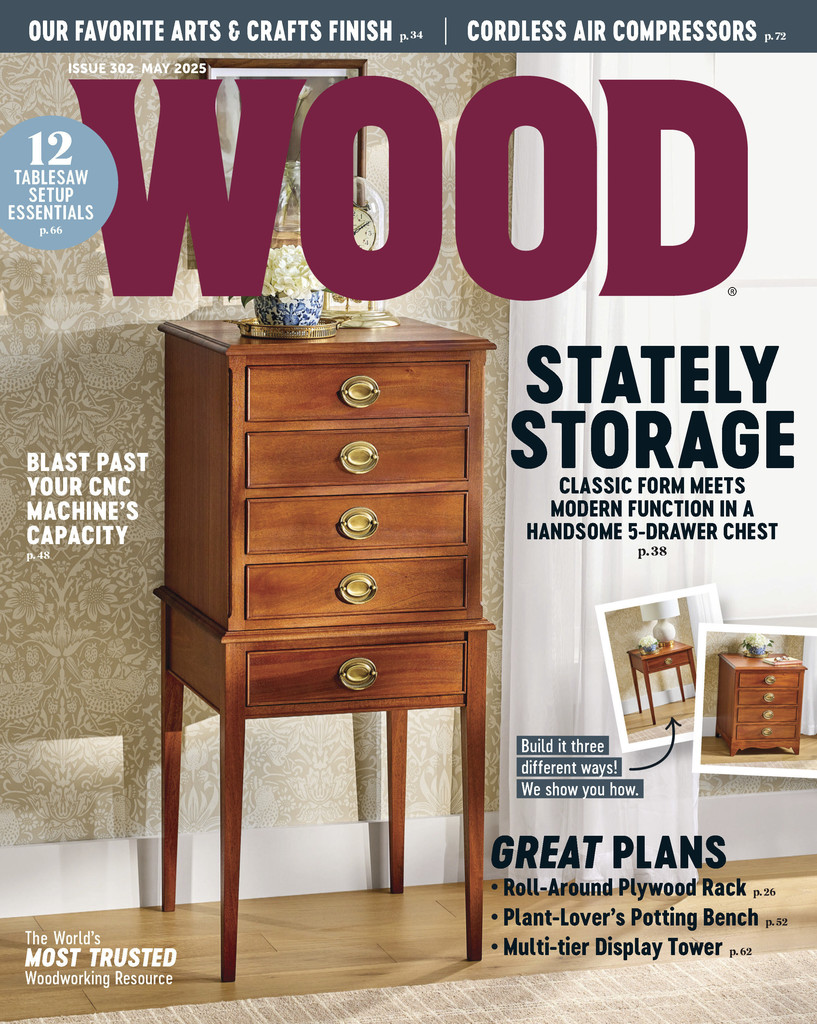 covers from WOOD magazine