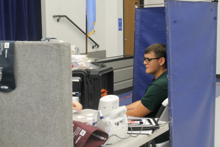 The check station stopped a couple of our brave students but we still appreciate them trying!