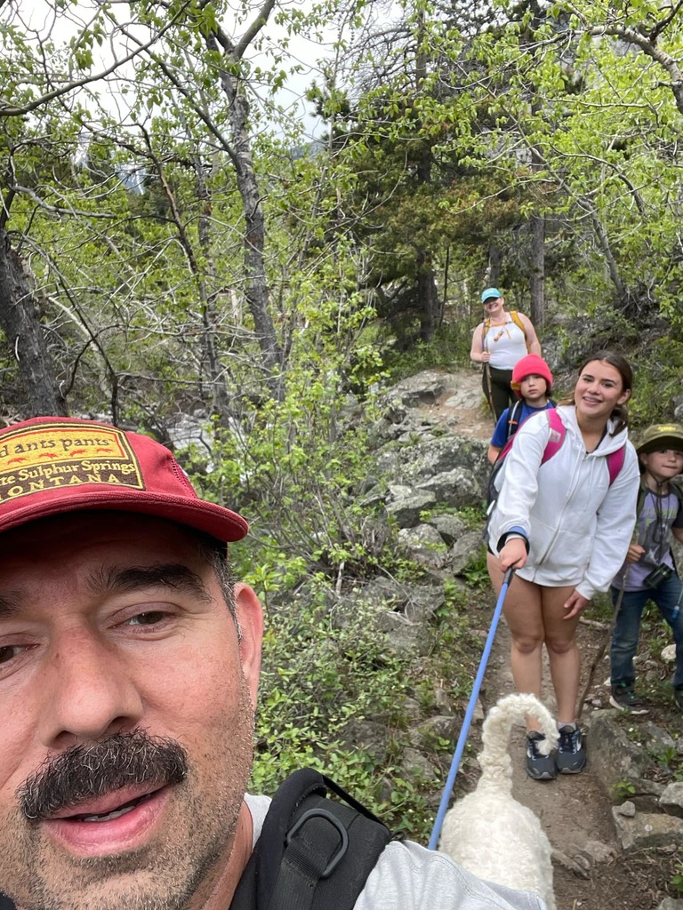 Nate Moyer and family