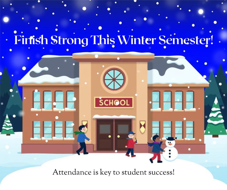 Facebook Post - Finish Strong This Winter Semester!
