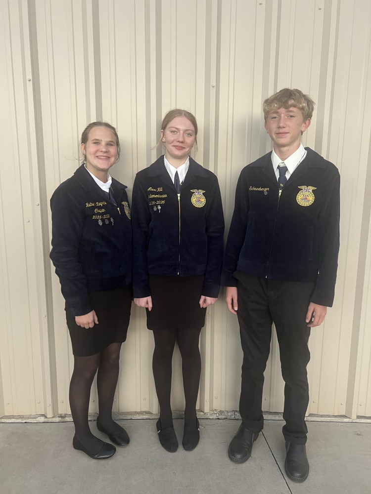 Ripley contest, before the 8th grade creed students were ready to travel!