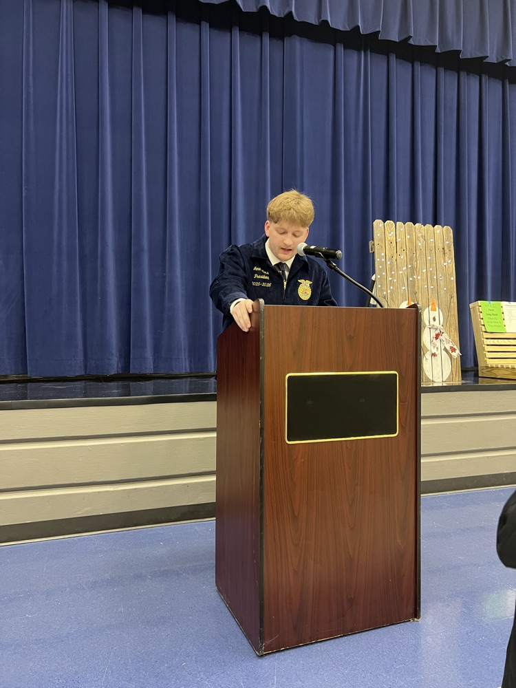 Presidential welcome!