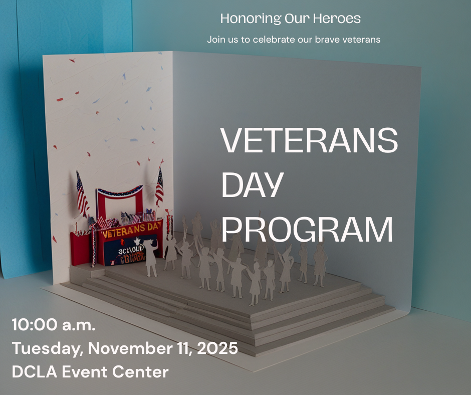 Facebook Post - Veterans Day Program Invitation