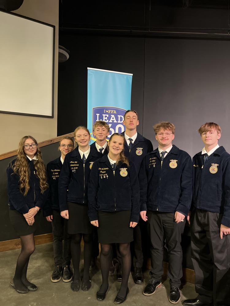 GREAT GROUP of DCLA FFA members! 