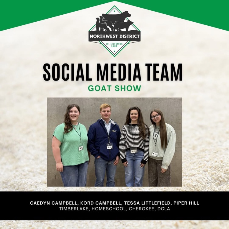 Piper with one of her social media teams.