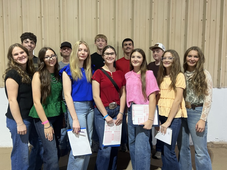Awesome group of DCLA FFA members!