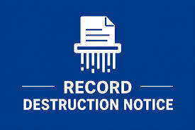 Record Destruction