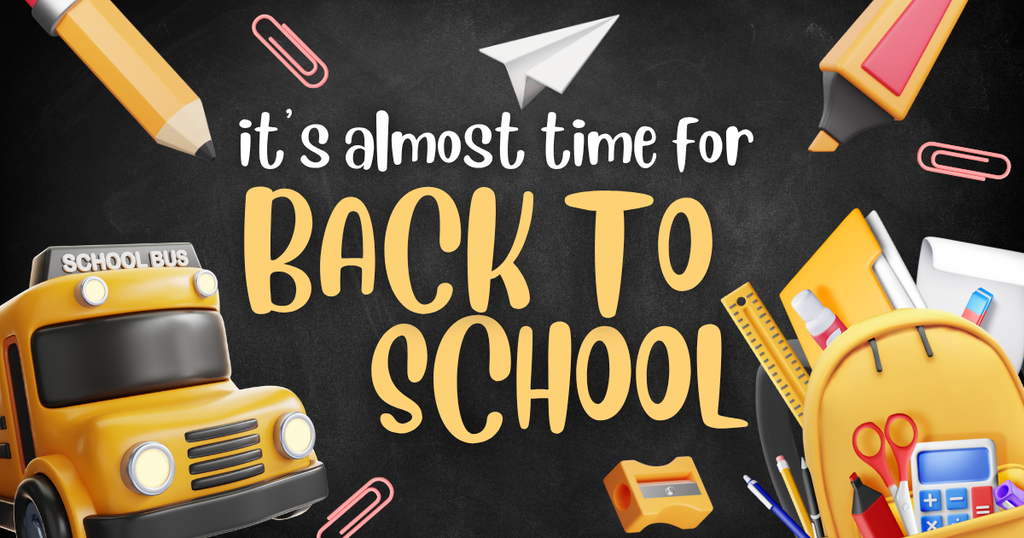 Almost time for back to school