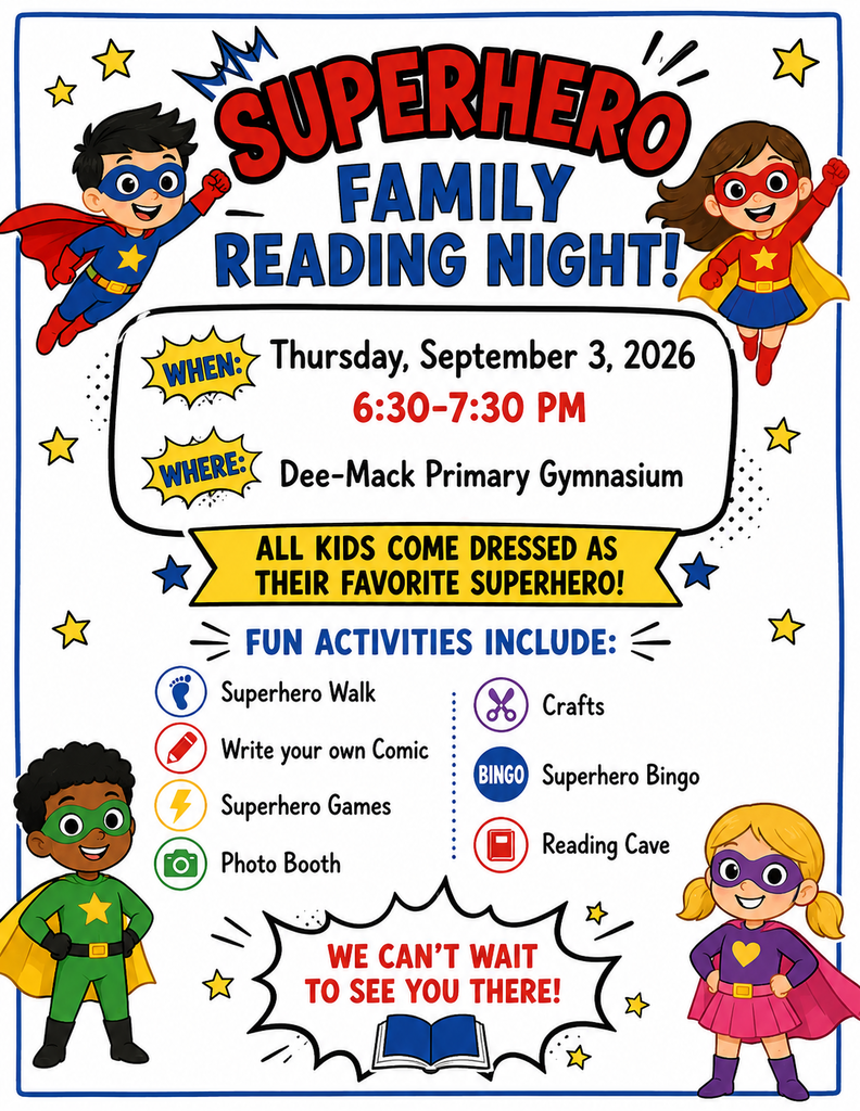 Superhero Family Reading Night