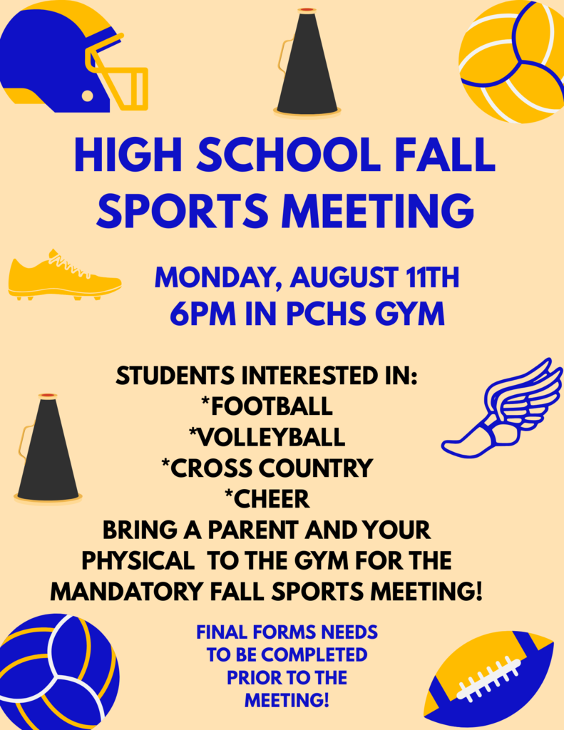 Fall Sports Meeting