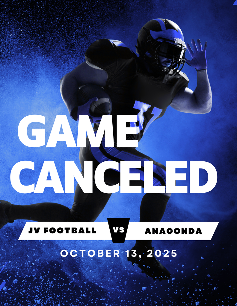 JV Football game canceled
