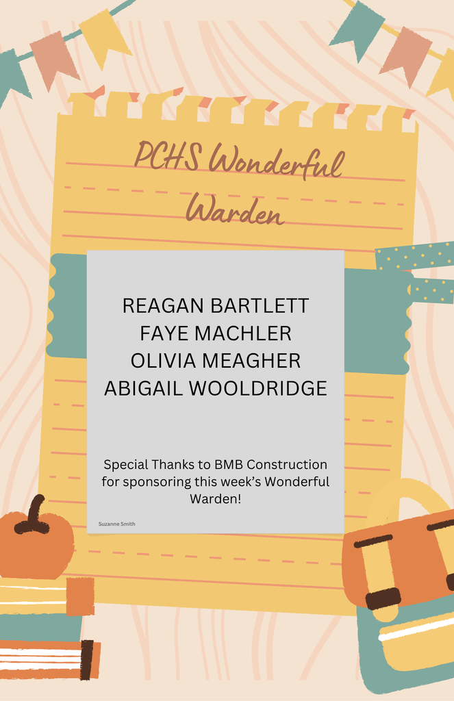 So proud of our Wonderful Wardens this week!
