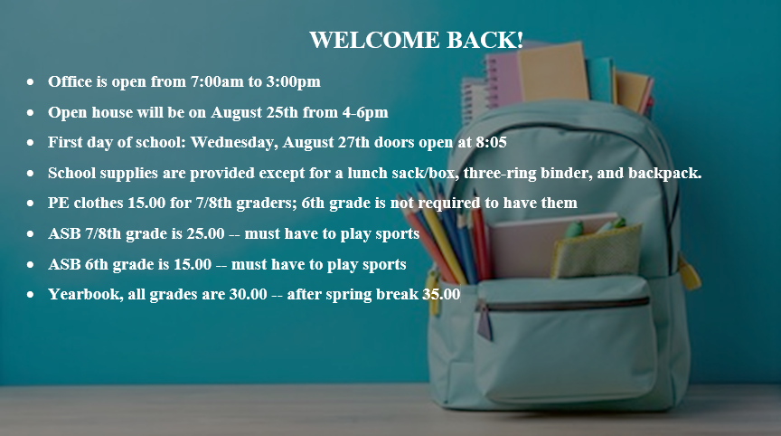 Welcome Back!