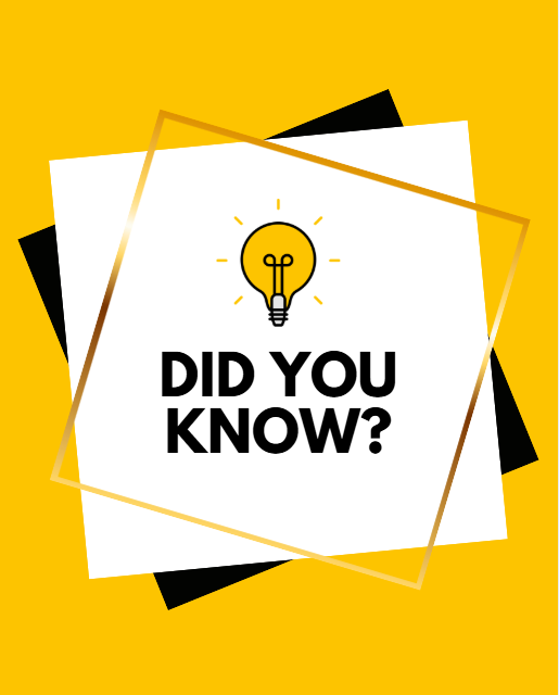 did you know