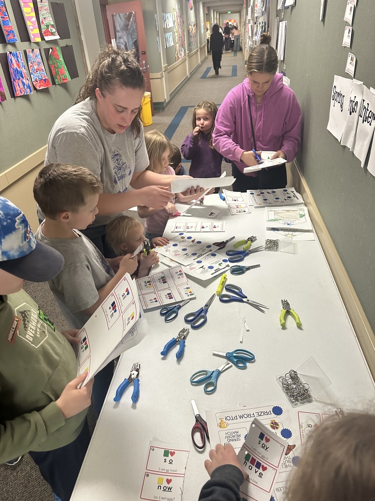 literacy family engagement night at Elementary 