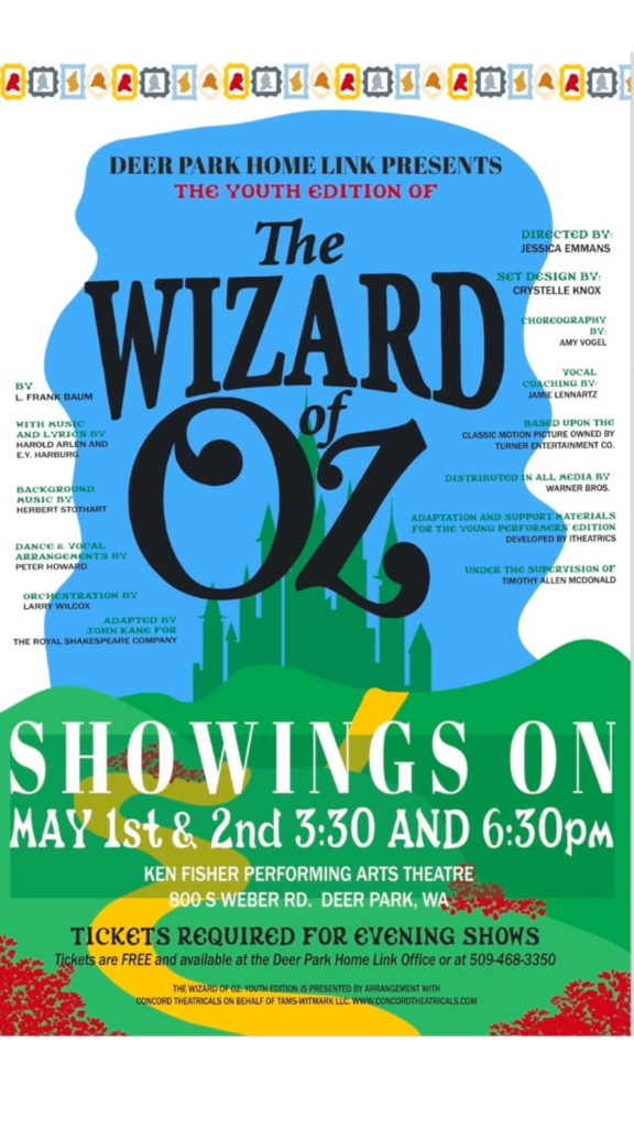 Banner for Wizard of Oz performance advertising 