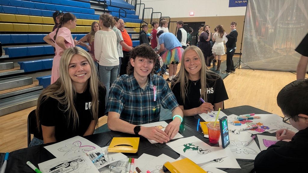 Photos of students and staff from Prom Spectacular