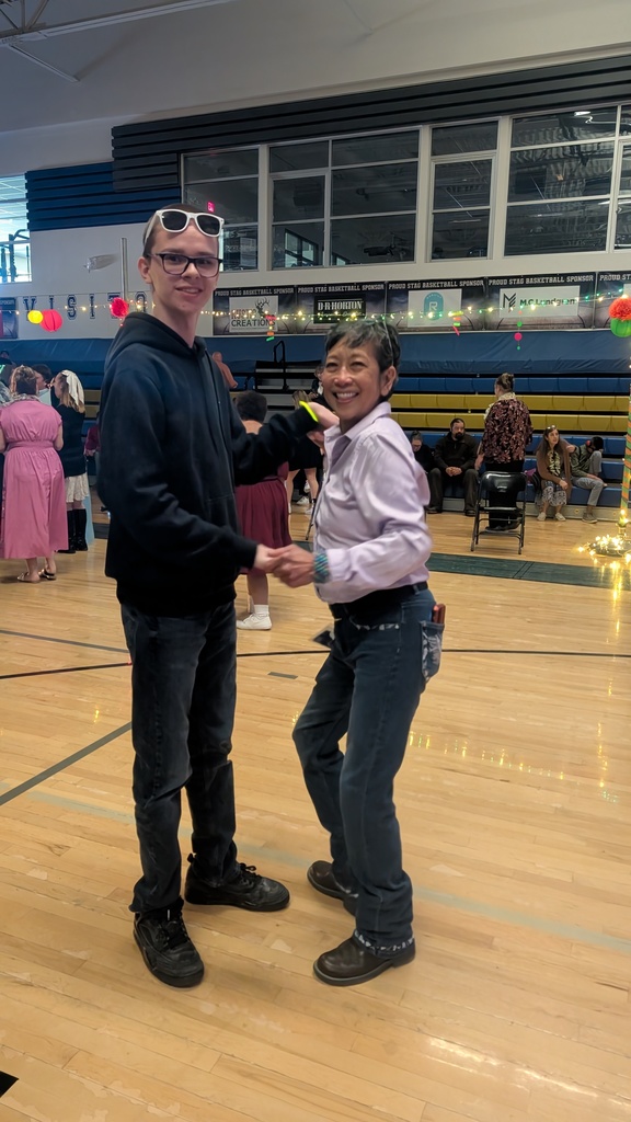 Photos of students and staff from Prom Spectacular