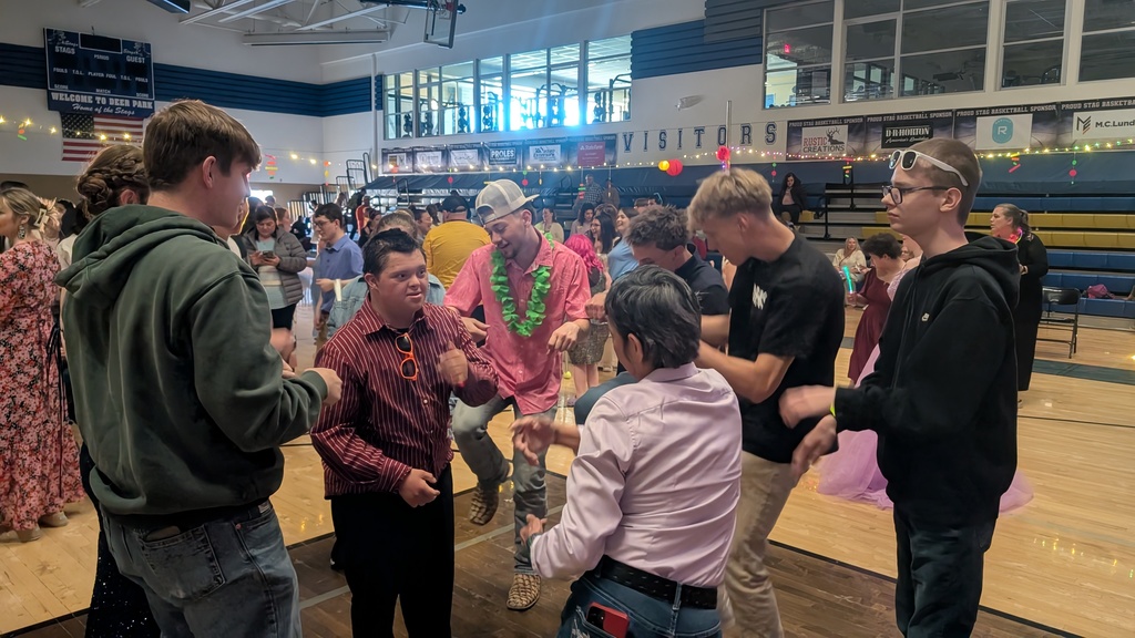 Photos of students and staff from Prom Spectacular