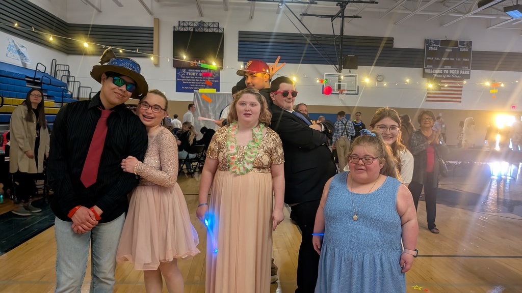 Photos of students and staff from Prom Spectacular
