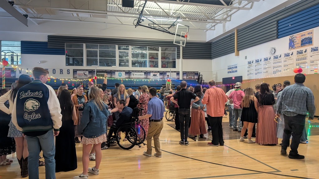 Photos of students and staff from Prom Spectacular